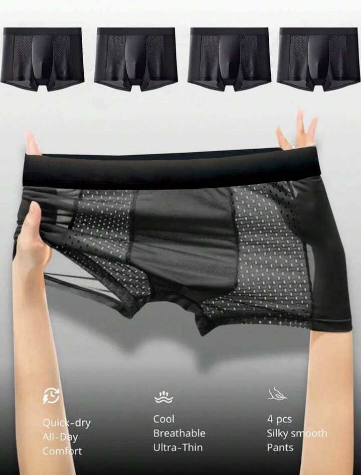 Men's Underwear Breathable Boxer Briefs Comfortable